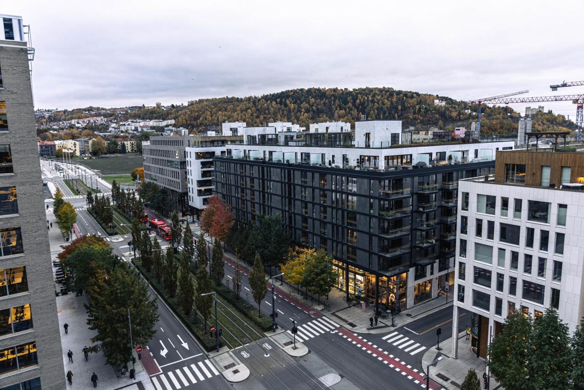 Spacious Modern 3Br Apartment At Central Oslo Barcode Екстериор снимка
