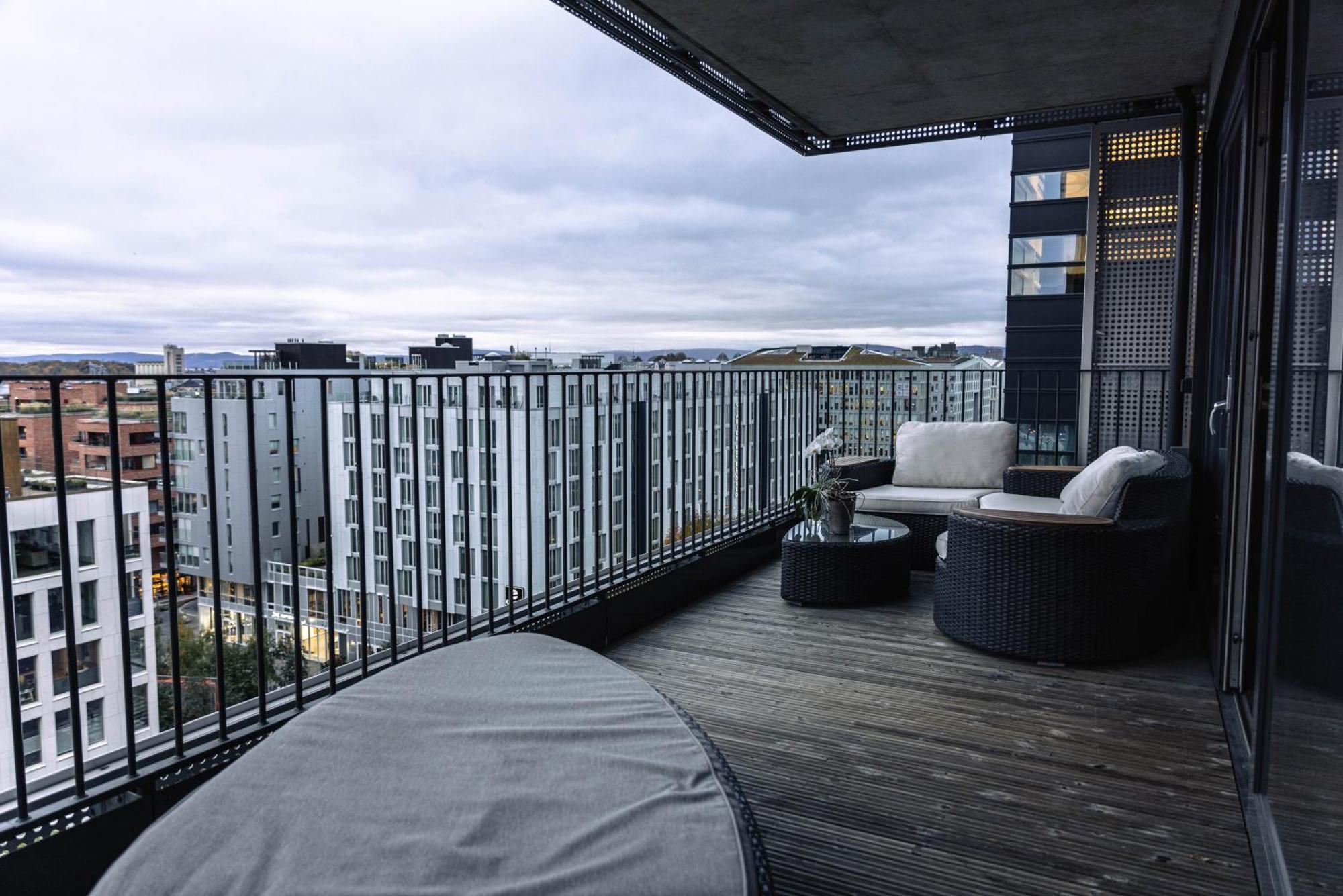 Spacious Modern 3Br Apartment At Central Oslo Barcode Екстериор снимка