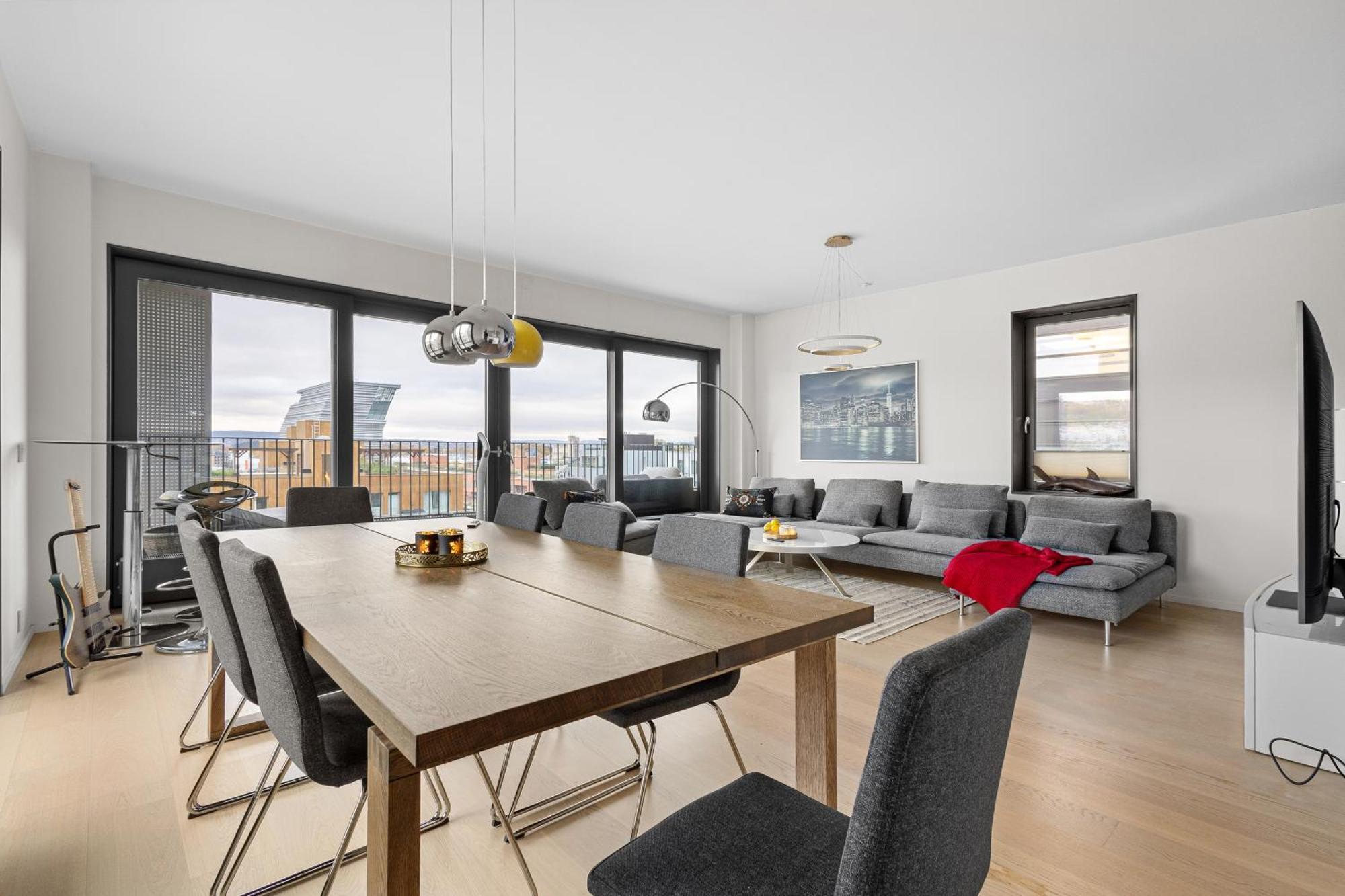 Spacious Modern 3Br Apartment At Central Oslo Barcode Екстериор снимка